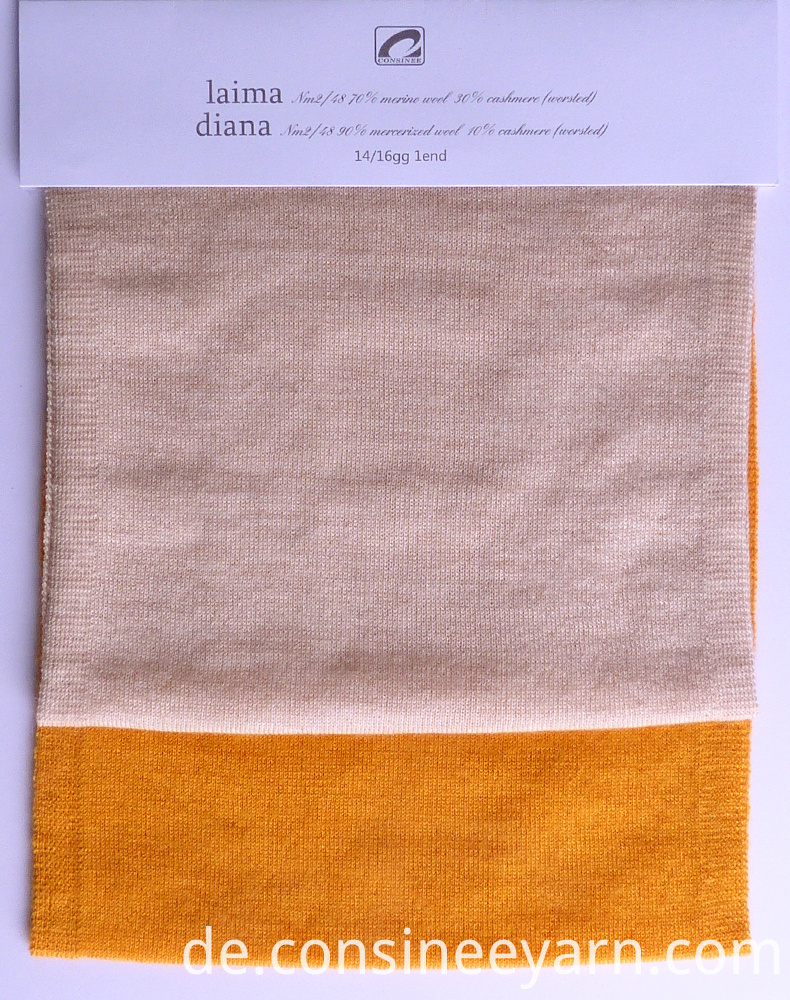 mercerisierter Merino-Kaschmirgarn mercerized merino Cashmere Yarn